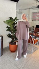 Leo Oyşo Takım - Pembemsi Vizon - Görsel 6