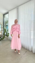 Fleur Fisto Takım - Pembe - Görsel 5