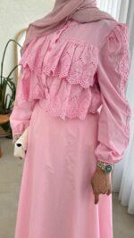 Fleur Fisto Takım - Pembe - Görsel 6