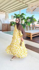 Mila Elbise - Sarı - Görsel 4