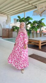 Mila Elbise - Pembe - Görsel 2