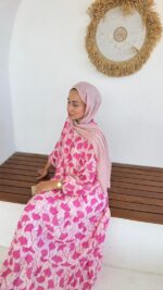 Mila Elbise - Pembe - Görsel 6