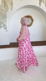 Mila Elbise - Pembe - Görsel 9