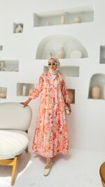 Miya Elbise - Turuncu