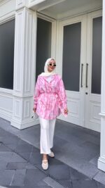 Blurr Gömlek - Pembe