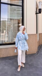 Blurr Gömlek - Mavi - Görsel 3