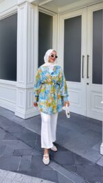 Ferida Gömlek - Mavi - Görsel 4