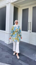 Ferida Gömlek - Mavi - Görsel 5