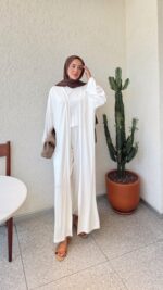 Lena Oyşo Takım - Beyaz - Görsel 8