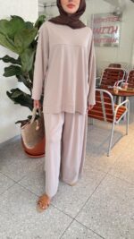 Lalin Oyşo Takım - Bej - Görsel 5