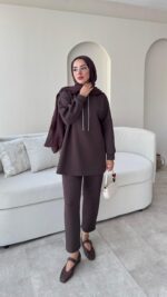 Gua Zincir Scuba Takım - Acı Kahve - Görsel 6