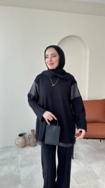 Aysu Oyşo Takım - Siyah - Görsel 2