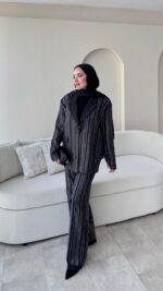 Shine Takım - Siyah - Görsel 3