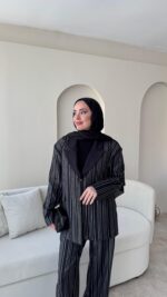 Shine Takım - Siyah - Görsel 5