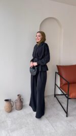 Zerda Kemerli Premium Oyşo Takım - Siyah - Görsel 7