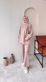 Siva Oyşo Takım - Bej - Görsel 2