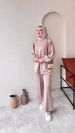 Siva Oyşo Takım - Bej - Görsel 4