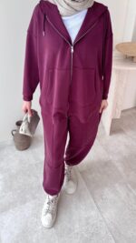 Herme Salaş Oyşo Takım - Mürdüm - Görsel 4