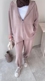 Herme Salaş Oyşo Takım - Bej - Görsel 6