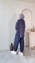 Herme Salaş Oyşo Takım - Antrasit - Görsel 5