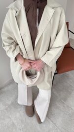 Dinar Tasarım Trenç - Bej - Görsel 5