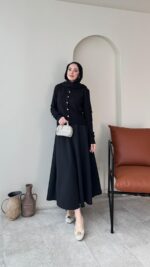 Viril Merserize Hırka - Siyah - Görsel 6