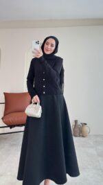 Viril Merserize Hırka - Siyah - Görsel 10