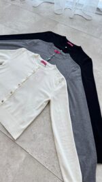 Viril Merserize Hırka - Gri - Görsel 6