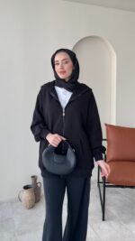 Pola Hırka - Siyah - Görsel 4