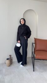 Bushu Basic Tişört - Siyah - Görsel 2