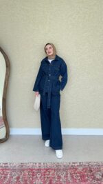 Dina Kot Takım - Lacivert