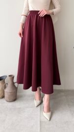 Scuba Etek - Bordo - Görsel 2