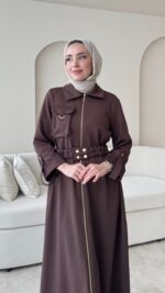 Ena Elbise - Kahverengi - Görsel 4