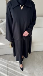 Mari Oyşo Takım - Siyah - Görsel 6