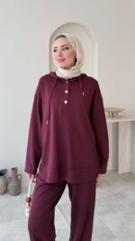 Bono Oyşo Takım - Bordo - Görsel 7