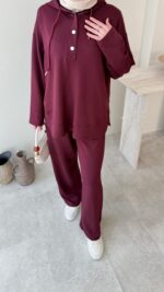 Bono Oyşo Takım - Bordo - Görsel 8