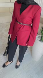 Dore Ceket  - Gül Kurusu - Görsel 4