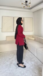 Dore Ceket  - Gül Kurusu - Görsel 6