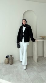 Mirla Triko Hırka - Siyah