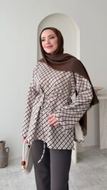 Ekose Scuba Sweat - Mürdüm - Görsel 2