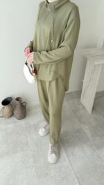 Gisa Fermuarlı Oyşo Takım - Yeşil - Görsel 6