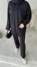 Toma Oyşo Takım - Siyah - Görsel 5