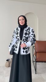 Quan Nakış Ceket - Beyaz - Görsel 3