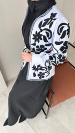 Quan Nakış Ceket - Beyaz - Görsel 9