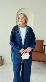 Mare Kot Takım - Lacivert - Görsel 5