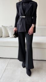 Mişa Yelek - Siyah - Görsel 4