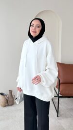 İril Premium Sweat - Beyaz - Görsel 2