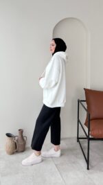 İril Premium Sweat - Beyaz - Görsel 5