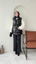 Voya Rugan Yelek - Siyah