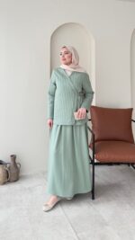 Zena Takım - Mint Yeşil